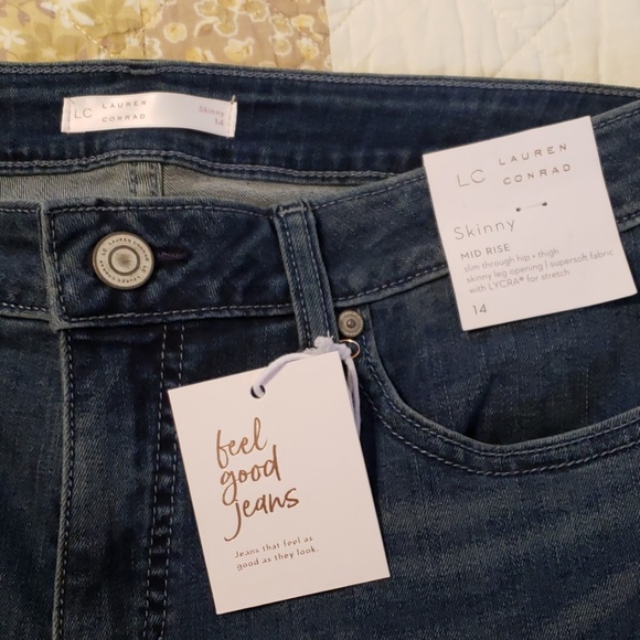 LC Lauren Conrad Denim - New - LC LAUREN  CONRAD JEANS SIZE 14